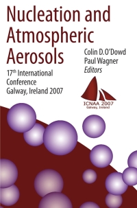 Cover image: Nucleation and Atmospheric Aerosols 1st edition 9781402064746