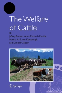 Omslagafbeelding: The Welfare of Cattle 9781402065576