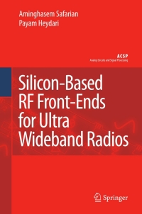 Cover image: Silicon-Based RF Front-Ends for Ultra Wideband Radios 9781402067211