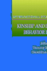Titelbild: Kinship and Demographic Behavior in the Past 1st edition 9781402067327
