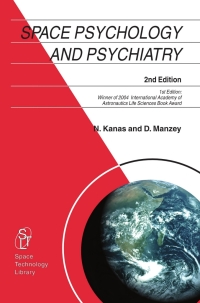 表紙画像: Space Psychology and Psychiatry 2nd edition 9781402067693