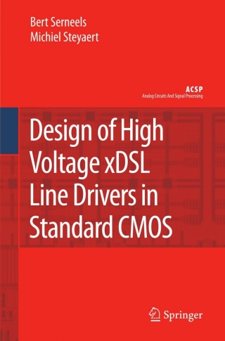 Imagen de portada: Design of High Voltage xDSL Line Drivers in Standard CMOS 9789048177288