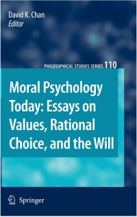 Cover image: Moral Psychology Today 1st edition 9781402068713