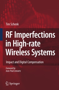 Cover image: RF Imperfections in High-rate Wireless Systems 9781402069024