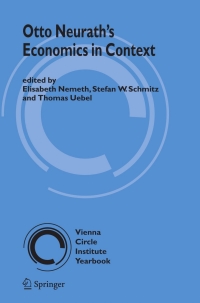 Imagen de portada: Otto Neurath’s Economics in Context 1st edition 9781402069048