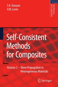 Titelbild: Self-Consistent Methods for Composites 9781402069673