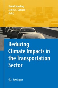 Cover image: Reducing Climate Impacts in the Transportation Sector 1st edition 9781402069789