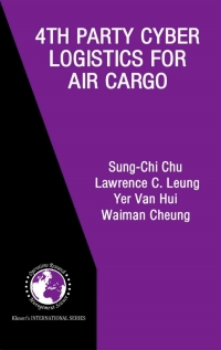 Titelbild: 4th Party Cyber Logistics for Air Cargo 9781402078002
