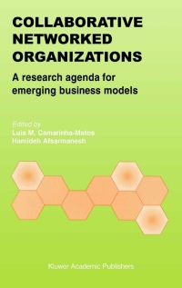 Titelbild: Collaborative Networked Organizations 1st edition 9781402078231