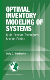 Cover image: Optimal Inventory Modeling of Systems 2nd edition 9781402078491