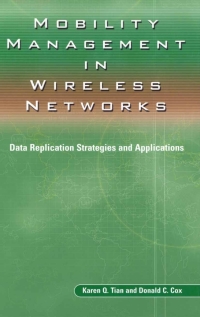 Cover image: Mobility Management in Wireless Networks 9781402078965