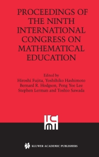 Titelbild: Proceedings of the Ninth International Congress on Mathematical Education 1st edition 9781402080937