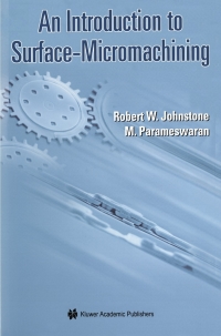 Cover image: An Introduction to Surface-Micromachining 9781402080203