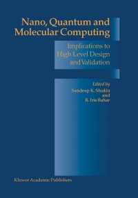 Cover image: Nano, Quantum and Molecular Computing 1st edition 9781402080678