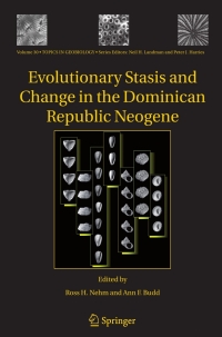 Imagen de portada: Evolutionary Stasis and Change in the Dominican Republic Neogene 1st edition 9781402082146