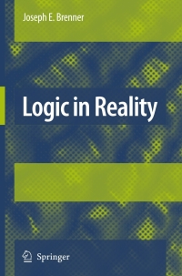 Cover image: Logic in Reality 9789048178605