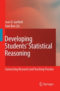 Imagen de portada: Developing Students’ Statistical Reasoning 9781402083822