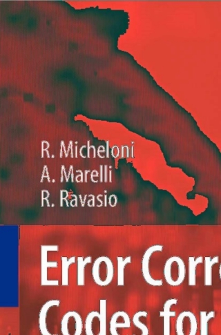 Cover image: Error Correction Codes for Non-Volatile Memories 9781402083907