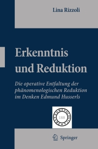 Imagen de portada: Erkenntnis und Reduktion 9781402083969