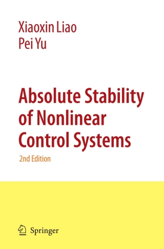 Omslagafbeelding: Absolute Stability of Nonlinear Control Systems 2nd edition 9781402084812