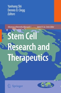 Imagen de portada: Stem Cell Research and Therapeutics 1st edition 9781402085017