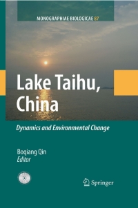 Cover image: Lake Taihu, China 1st edition 9781402085543