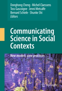 Cover image: Communicating Science in Social Contexts 1st edition 9781402085970