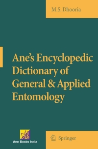صورة الغلاف: Ane's Encyclopedic Dictionary of General & Applied Entomology 9789048179428