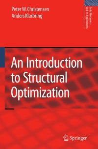 Cover image: An Introduction to Structural Optimization 9781402086656