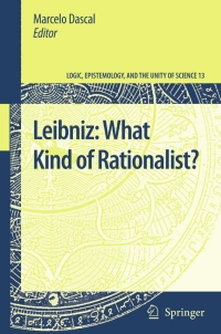 Cover image: Leibniz: What Kind of Rationalist? 1st edition 9781402086670