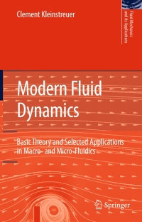 Cover image: Modern Fluid Dynamics 9781402086694