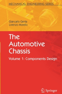 Cover image: The Automotive Chassis 9781402086748