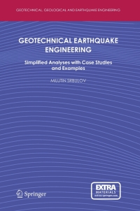 Cover image: Geotechnical Earthquake Engineering 9781402086830