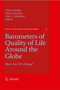 Immagine di copertina: Barometers of Quality of Life Around the Globe 1st edition 9781402086854