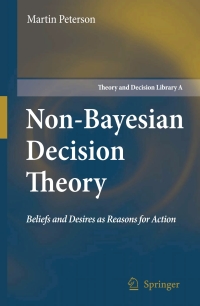 Cover image: Non-Bayesian Decision Theory 9789048179572