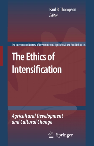 Imagen de portada: The Ethics of Intensification 1st edition 9781402087219