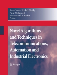 Immagine di copertina: Novel Algorithms and Techniques in Telecommunications, Automation and Industrial Electronics 1st edition 9781402087363