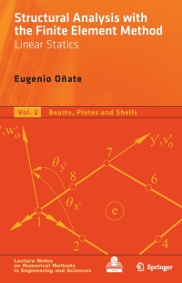 Imagen de portada: Structural Analysis with the Finite Element Method. Linear Statics 9781402087424