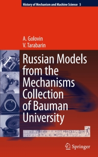 Imagen de portada: Russian Models from the Mechanisms Collection of Bauman University 9789048179831