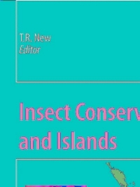 Imagen de portada: Insect Conservation and Islands 1st edition 9781402087813