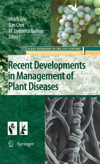 Cover image: Recent Developments in Management of Plant Diseases 1st edition 9781402088032