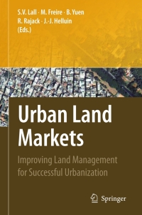Cover image: Urban Land Markets 1st edition 9781402088612