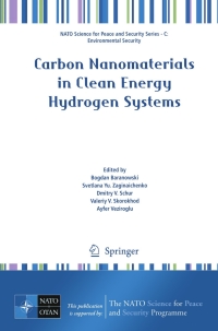 Cover image: Carbon Nanomaterials in Clean Energy Hydrogen Systems 1st edition 9781402088971