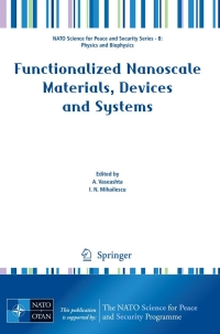 Cover image: Functionalized Nanoscale Materials, Devices and Systems 1st edition 9781402089022