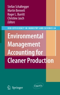 Immagine di copertina: Environmental Management Accounting for Cleaner Production 1st edition 9781402089121