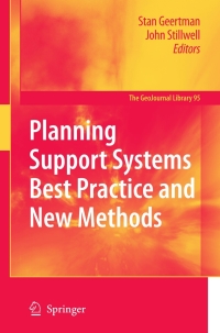 Imagen de portada: Planning Support Systems Best Practice and New Methods 1st edition 9781402089510