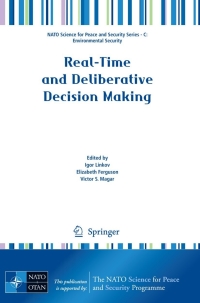 صورة الغلاف: Real-Time and Deliberative Decision Making 1st edition 9781402090257