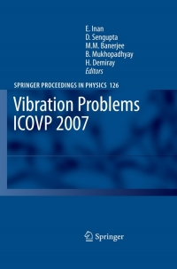 صورة الغلاف: Vibration Problems ICOVP 2007 1st edition 9781402090912