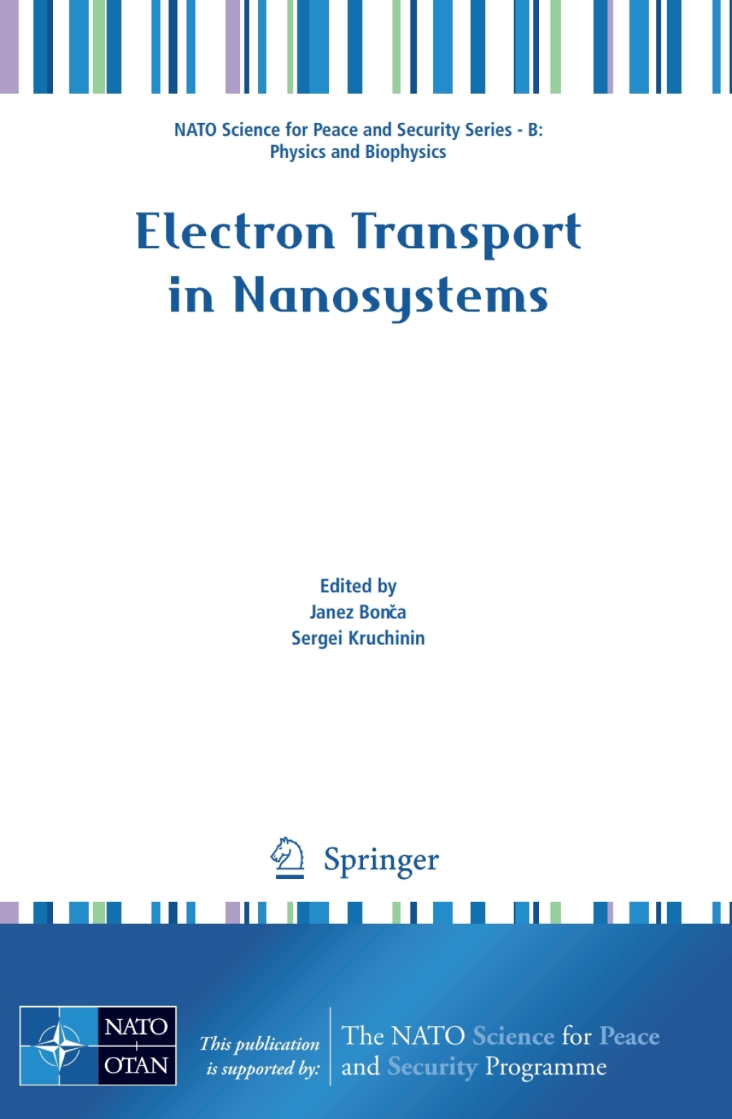 Electron Transport in Nanosystems 1st Edition