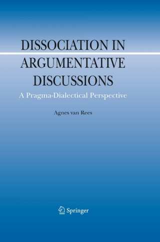Cover image: Dissociation in Argumentative Discussions 9781402091490